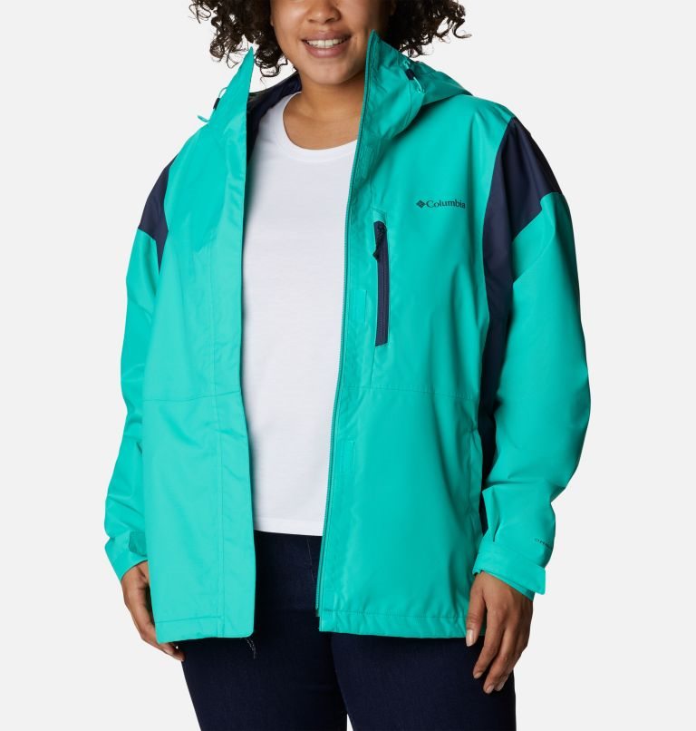 Columbia Hikebound Jakke Dame Turkis | Plus Size 02451S